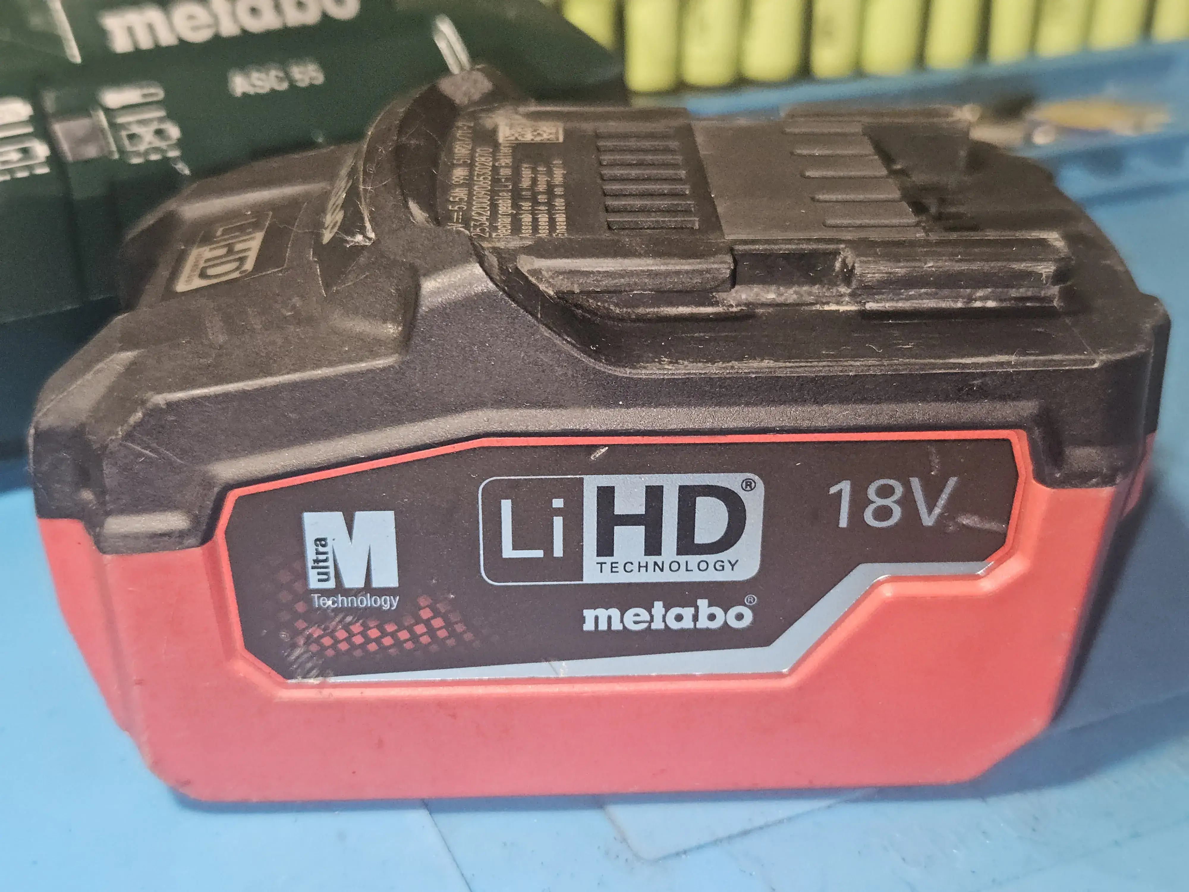Ремонт аккумулятора Metabo: устранение последствий неквалифицированной перепаковки