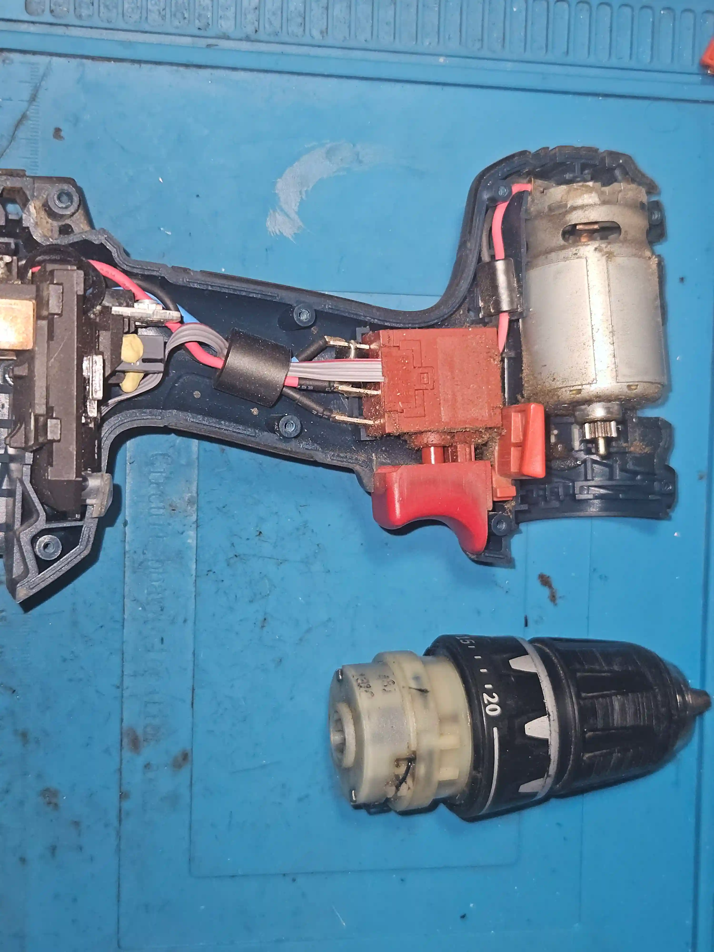 Ремонт редуктора шуруповерта Bosch 14.4V